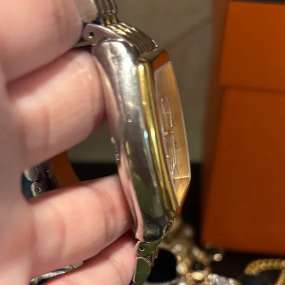 Michele Releve Two Tone Gold & Silver Watch - Picture 6 of 9